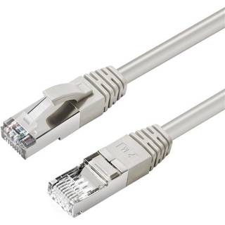 MICROCONNECT CAT6A S/FTP 0.5m Grey LSZH