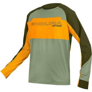 Endura MT500 Burner Lite Cykeltrøje Tangerine - Størrelse Large