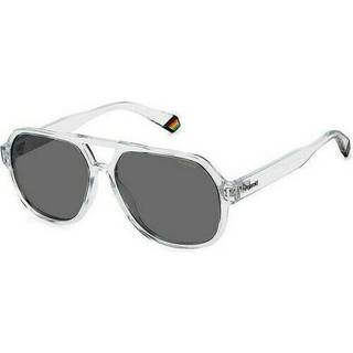 Polaroid PLD 6193/S Polarized 900/M9 57 Solbriller Mænd Krystalklar - Clear - 57mm