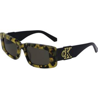Rectangle Sunglasses CKJ23609S - Yellow - OS