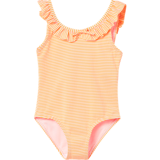 Name It Orange Pop Badedragt Neon