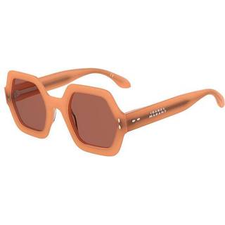 Isabel Marant IM 0004/N/S 1N5/U1 52 Solbriller Kvinder Krystalklar - Transparent Frosted Coral Orange - 52mm