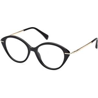 Max Mara MM5075 001 52 Briller Kvinder Black - Shiny Black - 52mm