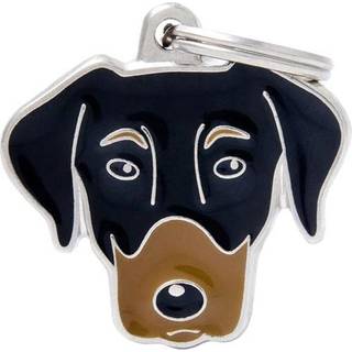 Halssmykke Med Racemotiv - Dobermann