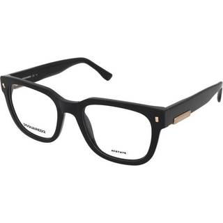 Dsquared2 Mand D2 0074 807 Optiske stel Plast Sort Firkantet
