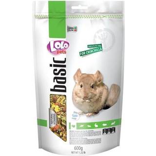 Lolo Pets Chinchilla feed complete 600g resealable