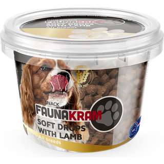 Faunakram godbidder korn og glutenfri, lam - 200 g.
