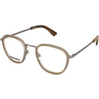 Dsquared2 D2 0076 HR3 49 Briller Mænd Brun - Beige Horn - 49mm