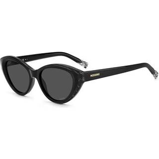 Missoni Kvinde MIS 0086/S 33Z/IR Solbriller Acetat Sort/Grå Grå Rund Normal