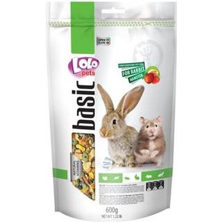 Lolo Pets Rabbit/hamster food w/fruit 600g resealable