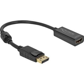 DeLOCK 63559 videokabel adapter 0,2 m DisplayPort HDMI Sort