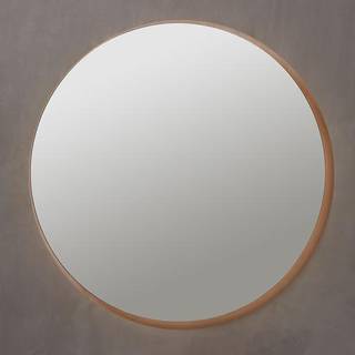 Loevschall spejl herning ø90cm med backlight