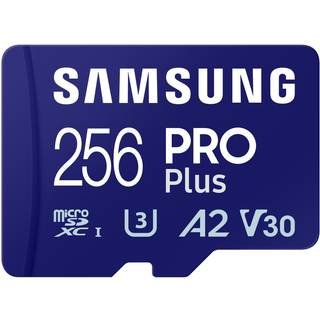 Samsung PRO Plus microSD/SD - 180MB/s - 256GB