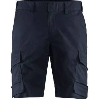 Blåkläder 1446 Industri Shorts stretch / Industri Arbejdsshorts stretch - C64 - Mørk Marineblå/Sort