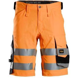 Snickers arbejdsshorts 6136 orange/sort, str. 44 61365504044