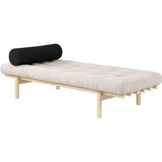 Next Daybed Fra Karup Design i Massiv FSC Fyrretræ | Japandi - Klar lak - 510 Ivory