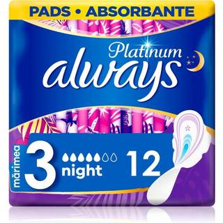 Always Platinum Night Size 3 hygiejnebind Nat 12 stk. - 12 stk.