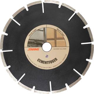 STARING diamantklinge til cementfuger, Ø230 mm, tør