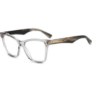 Dsquared2 D2 0059 KB7 54 Briller Kvinder Krystalklar - Transparent Grey - 54mm