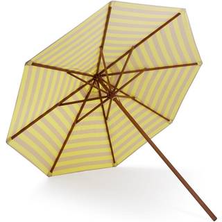 Skagerak, Messina Parasol Ø300 Lemon/Sand Stripe