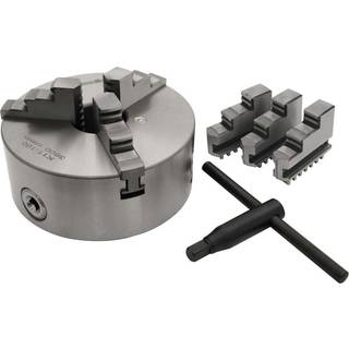 DIESELLA Centrerpatron 3-bakket Dia. Ø80 mm i støbegods
