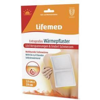 Varmeplaster Lifemed Extra Large 13 x 19 cm.