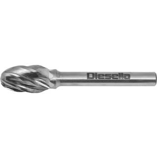 Fræsestift HM Ø10x16 mm form E (Alu. Cut) med Ø6 mm skaft