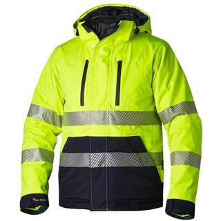 Top Swede 127 Jakke Bemærk, gul/marineblå Hi-Vis, gul/marine