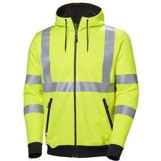 Helly Hansen Workwear Hættetrøje Addvis helzip, klasse 3, gul Luvtröja 79094-360 Gul