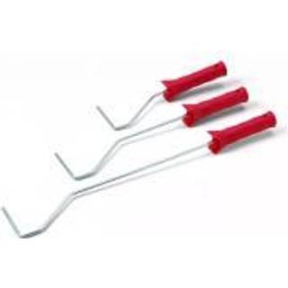 Rulleskaft m/ komfort håndtag (stick sys... 5 cm. (Rød)