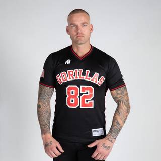 San Mateo T-Shirt, Black/Red