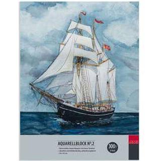 Akvarelblok No 2 300 g 24x32