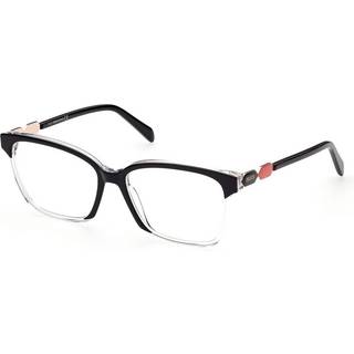 Emilio Pucci EP5185 003 55 Briller Kvinder Krystalklar - Black Transparent White - 55mm