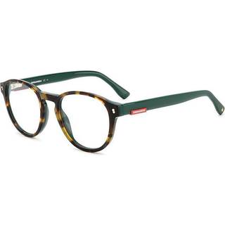 Dsquared2 D2 0049 PHW 51 Briller Mænd Tortoiseshell - Green Tortoise - 51mm