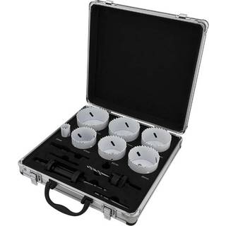 DIESELLA Hulsavesæt Ø22-79 mm HSS Bi-Metal M42 med 8% cobolt (13 dele)