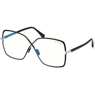 TOM FORD Kvinde FT5841-B 1 Optiske stel Metal Sort Sommerfugl Normal