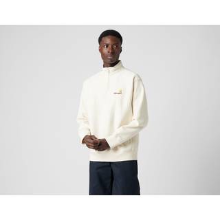 Carhartt WIP American Script Half Zip Sweatshirt Natural