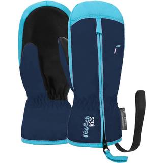 Reusch Kid's Ben Mitten Handsker Børn størrelse V - 5-6 years farve blå