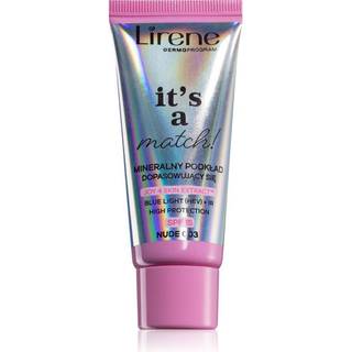 Lirene Mineral Farvet mineral creme til normal og kombineret hud SPF 15 nude 30 ml - 30 ml