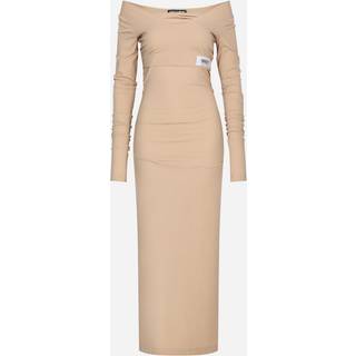 Dolce&Gabbana Jersey maxi dress - beige - XXXS