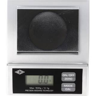 Mini præcisions vægt op til 500g med 0,1g step, Wedo 048554
