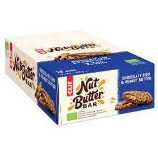 Clif Energibar Chokoladechips og jordnøddesmør 50gx12 stk