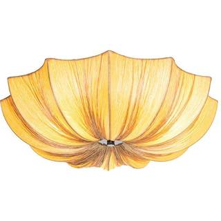 Design loftslampe beige 52 cm 3-lys - Plu