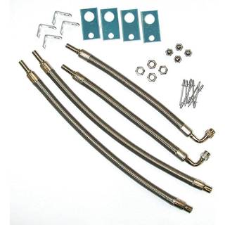 Wheelmaster Wheel Masters 8001 AM4 Rustfrit st?lnavmontering - 4 slanges?t til 16 """" - 19,5 """" Hjul