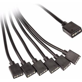Kolink ARGB 1-6 Splitter Cable - 30cm -> Forventet levering: 1-2 hverdage