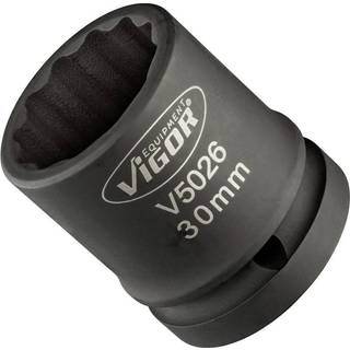 Vigor slagtop 30mm 12 kant. kort