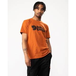 Fjällräven Men's Fjällräven Logo T-shirt Terracotta Brown, L