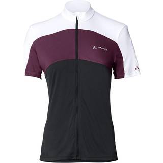 Vaude Women's Matera Full Zip Tricot Cykeljersey Damer størrelse 38 farve sort
