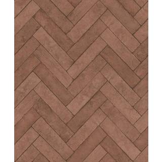 Albany Wallpaper Herringbone Brickwork 499148