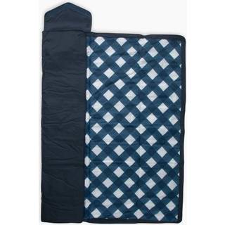 Lille enhj?rning - Navy plaid indend?rs/udend?rs t?ppe 100% polyester vandafvisende simpelt rent Wipable materiale let at b?re babyer og sm?b?rn